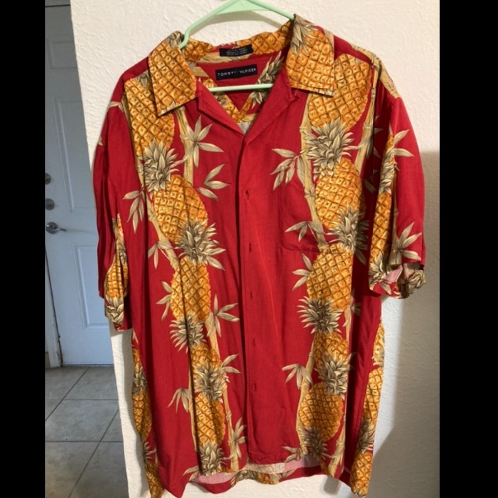 Pineapple Hawaiian shirt